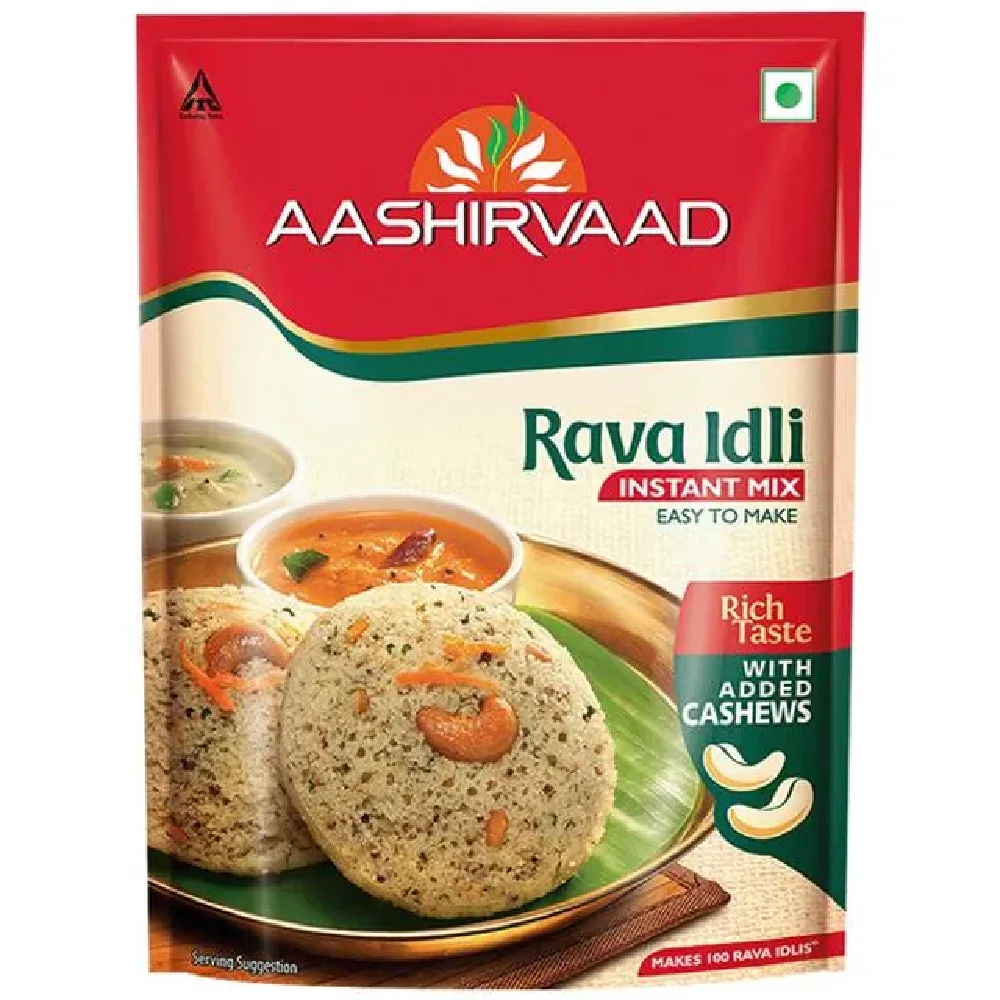 Aashirvaad Rava Idli Instant Mix, 1 kg Pouch-2.webp